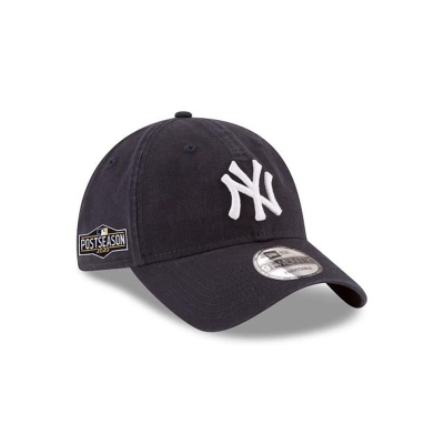 New York Yankees Gorra | New Era MLB Postseason Side Patch 9twenty Adjustable Cap Mexico - Azules